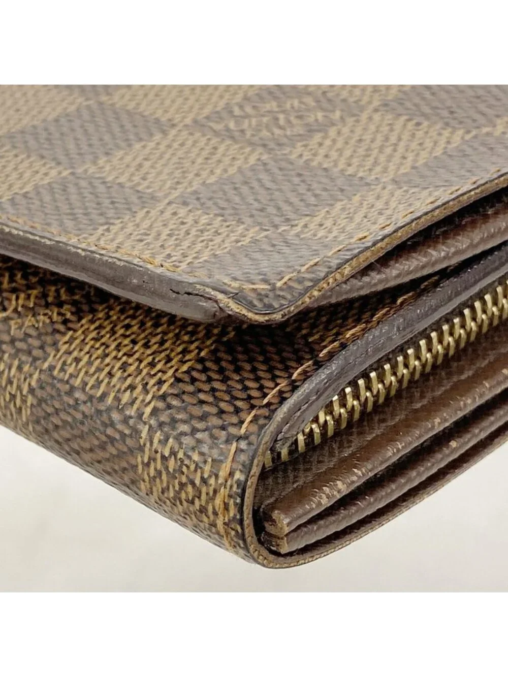 Louis Vuitton Wallet Damier Porte-Monnaie Viennois Tresor Ebene